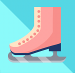 Ice skating